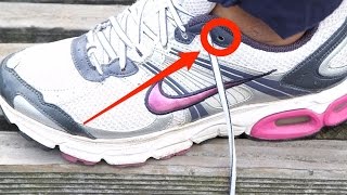 How To Use The Extra Shoelace Hole On Sneakers [upl. by Algy]