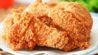 How to Fry DeepFried Chicken  DeepFrying [upl. by Akiehsat]