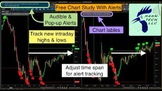 Thinkorswim Alert High Low [upl. by Eiresed501]