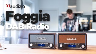 Audizio Foggia Retro DAB Radio Grey amp Copper [upl. by Euginomod976]