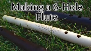 How to make a wooden flute [upl. by Germann]