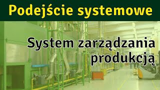 Podejście systemowe 7  system zarządzania produkcją [upl. by Anastassia374]