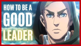 Top 5 Leadership Moments from Erwin Smith in Attack On Titan [upl. by Massey]