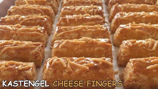 Kastengel  Buttery Cheesy Dutch Indonesian Snack  Cheese Fingers [upl. by Alwyn847]