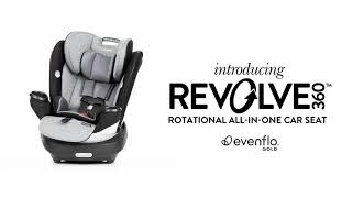 Evenflo Revolve360 Rotating Swivel Convertible Car Seat  Overview [upl. by Donohue116]