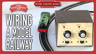 Wiring A Model Railway For Beginners  Model Railway Basics Episode 3 [upl. by Aynav]