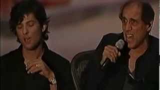 Adriano Celentano amp Fiorello  Lemozione non ha voce LIVE 2001 [upl. by Tripp]