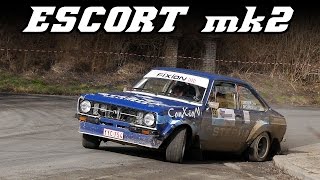 Ford Escort mk2 RS2000 rally  sideways all the time [upl. by Nirual]