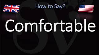 How to Pronounce Comfortable CORRECTLY English American Pronunciation [upl. by Nevad]