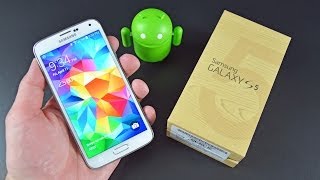 Samsung Galaxy S5 Unboxing amp Review [upl. by Ilowell473]