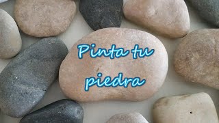 Cómo PINTAR 5 PIEDRAS de río [upl. by Us97]