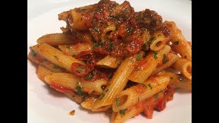 Penne allarrabbiata [upl. by Josias]