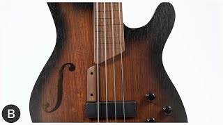 CORT FRETLESS BASS  Artisan B4FL MHPZ [upl. by Maurilia]