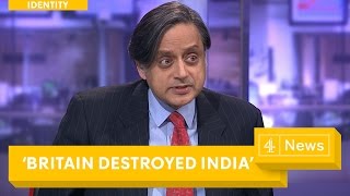 Shashi Tharoor interview How British Colonialism destroyed India [upl. by Dlareg]