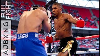 Full Fight  Anthony Joshua Vs Matt Legg KO [upl. by Asenav846]