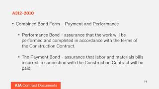 The ABCs of Construction Surety Bonds [upl. by Dogs]