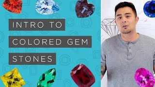 Introduction to Colored Gemstones  Natural and LabGrown [upl. by Amie]