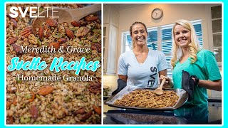 Easy Homemade Healthy Granola Recipe  Svelte [upl. by Julita287]