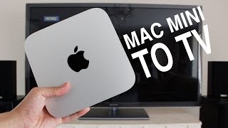 How to Connect a Mac Mini to a TV [upl. by Cchaddie]