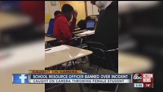 VIDEO Police officer tackle student during inclass arrest at Spring Valley High School in Columbia [upl. by Esined]