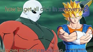 How To Unlock All DLC Characters IN XENOVERSE 2 [upl. by Eicyaj]