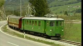 Swiss Railway Journeys  GFM  The Fribourg Railways [upl. by Kcajyllib557]