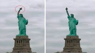 5 Mysterious Moving Statues Caught On Camera [upl. by Christiana]