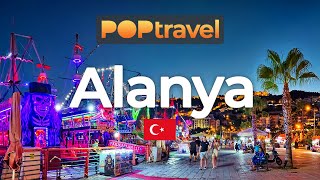 ALANYA Turkey  Evening Tour  4K 60fps UHD [upl. by Manon]