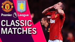 Man United v Aston Villa  PREMIER LEAGUE CLASSIC MATCH  42213  NBC Sports [upl. by Hannon559]