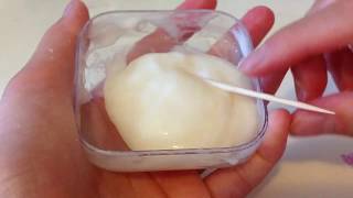 DIY Shampoo And Salt Slime [upl. by Ieluuk778]