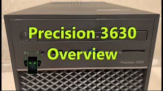 Precision 3630 Overview and How to access the Motherboard [upl. by Joelie]