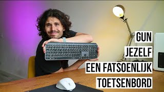 REVIEW Draadloos toetsenbord  Logitech MX Keys NL [upl. by Silvestro205]