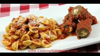 Orecchiette with Braciole  Rossellas Cooking with Nonna [upl. by Pearman]