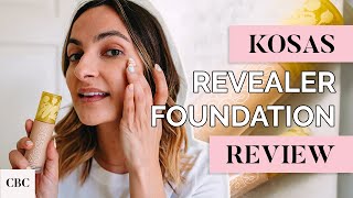 Kosas Revealer Foundation Review First Impressions on Combination Skin [upl. by Earla970]