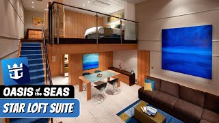 Oasis of the Seas  Star Loft Suite Tour amp Review 4K  Royal Caribbean Cruise [upl. by Winer]