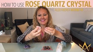 How to use Rose Quartz Crystal Rose Quartz a Symbol of Love [upl. by Suertemed]