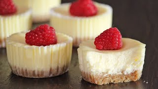 Classic Mini Cheesecake in 15 Minutes  How Tasty Channel [upl. by Aihc186]