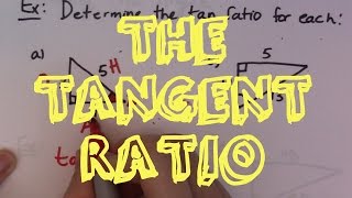 The Tangent Ratio [upl. by Andra286]