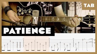 Guns N Roses  Patience  Guitar Tab  Lesson  Cover  Tutorial [upl. by Harbed]