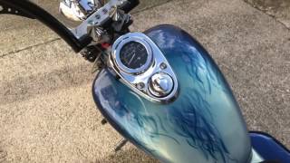 Daelim VT 125 Custom Chopper [upl. by Britney991]