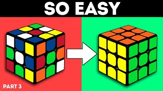 How to solve a Rubik’s cube  The Easiest tutorial  Part 3 [upl. by Samalla]