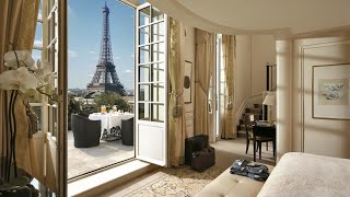 SHANGRILA PARIS  Best luxury hotel in Paris full tour in 4K [upl. by Gayner420]