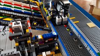 LEGO Mindstorms Automatic Car Factory [upl. by Yerfdog]