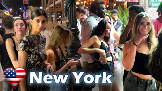 🇺🇸 MANHATTAN NIGHTLIFE AREAS  PACKED BARS amp CLUBS Summer Update【ENTIRE TOUR】Best Neighborhoods [upl. by Dewhurst]