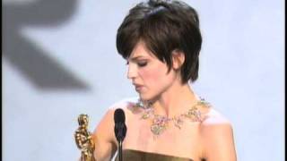 Hilary Swank Wins Best Actress 2000 Oscars [upl. by Ellicec]