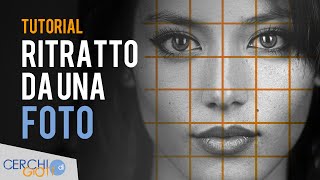 Come fare un ritratto da una foto  Tutorial disegno a matita HD [upl. by Mingche47]