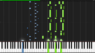 Spider Dance  Undertale Piano Tutorial Synthesia [upl. by Gypsy283]