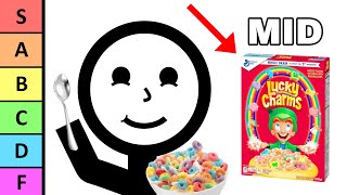 I Ranked EVERY Cereal… [upl. by Ardnaek771]