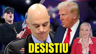 MORAES ARREGOU APÓS TRUMP [upl. by Orlina]