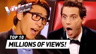 MOST TRENDING Blind Auditions of 2019  The Voice Rewind [upl. by Robinette]